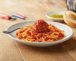 Kids Spaghetti and Meatballs
