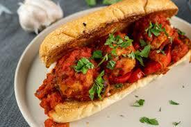 Hot Meatball Sandwich