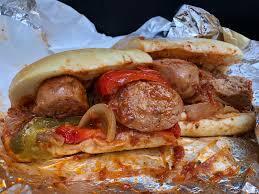 Hot Sausage Sandwich